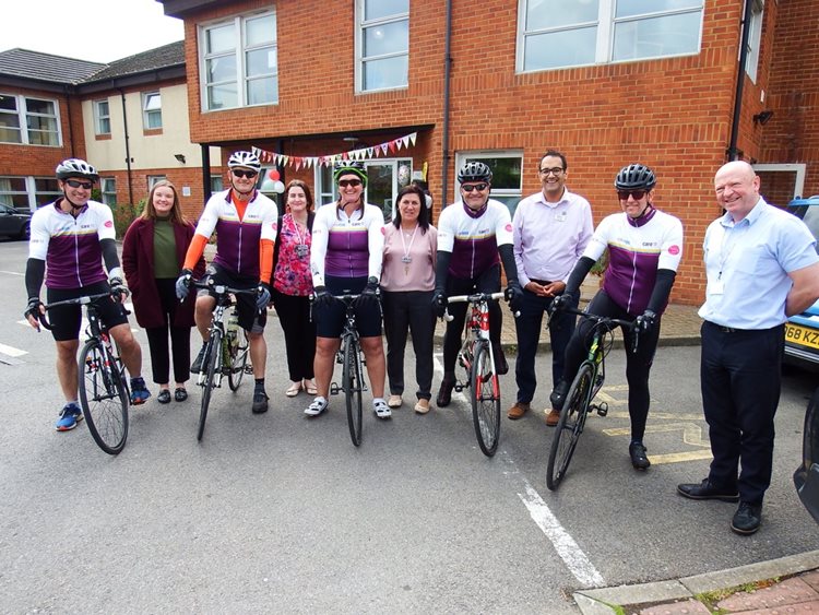 Whitebourne residents play their part in gruelling 800-mile charity bike ride